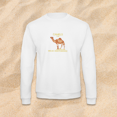 CAMELS FOR WELSH INDEPENDENCE ORGANIC JUMPER
