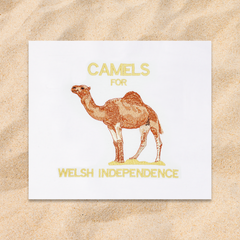 CAMELS FOR WELSH INDEPENDENCE T-SHIRT