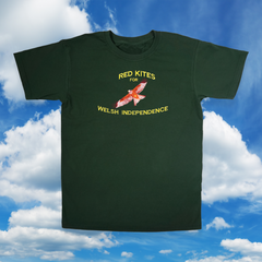 RED KITES FOR WELSH INDEPENDENCE T-SHIRT
