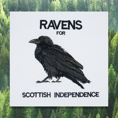 RAVENS FOR SCOTTISH INDEPENDENCE T-SHIRT