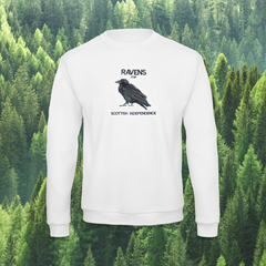 RAVENS FOR SCOTTISH INDEPENDENCE ORGANIC JUMPER