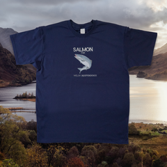 SALMON FOR WELSH INDEPENDENCE T-SHIRT