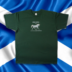 UNICORNS FOR SCOTTISH INDEPENDENCE T-SHIRT