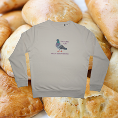 PIGEONS FOR WELSH INDEPENDENCE ORGANIC JUMPER