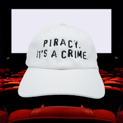 PIRACY. IT'S A CRIME. CAP