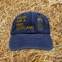 FOLDS FOR A FREE SCOTLAND CAP