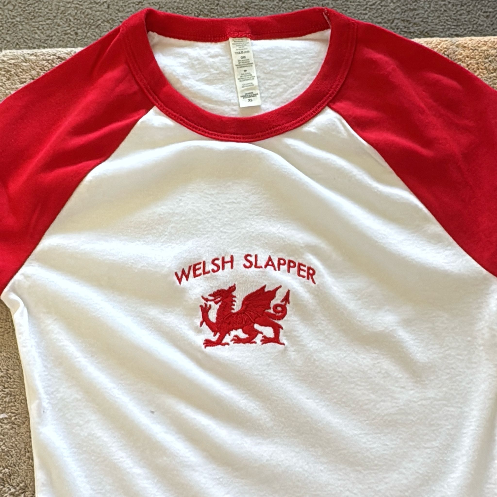 CROP WELSH SLAPPER TEE
