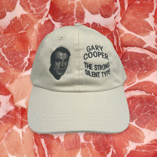 GARY COOPER THE STRONG SILENT TYPE CAP