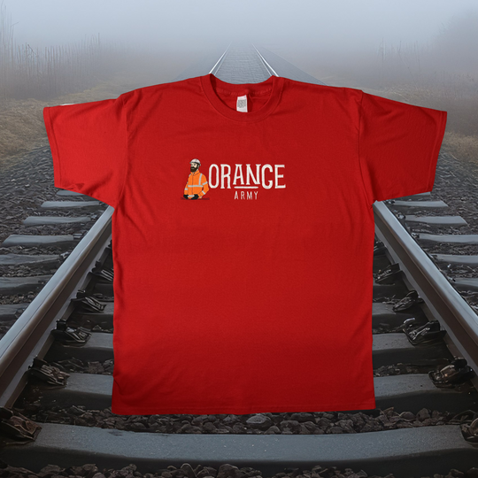 ORANGE ARMY T-SHIRT