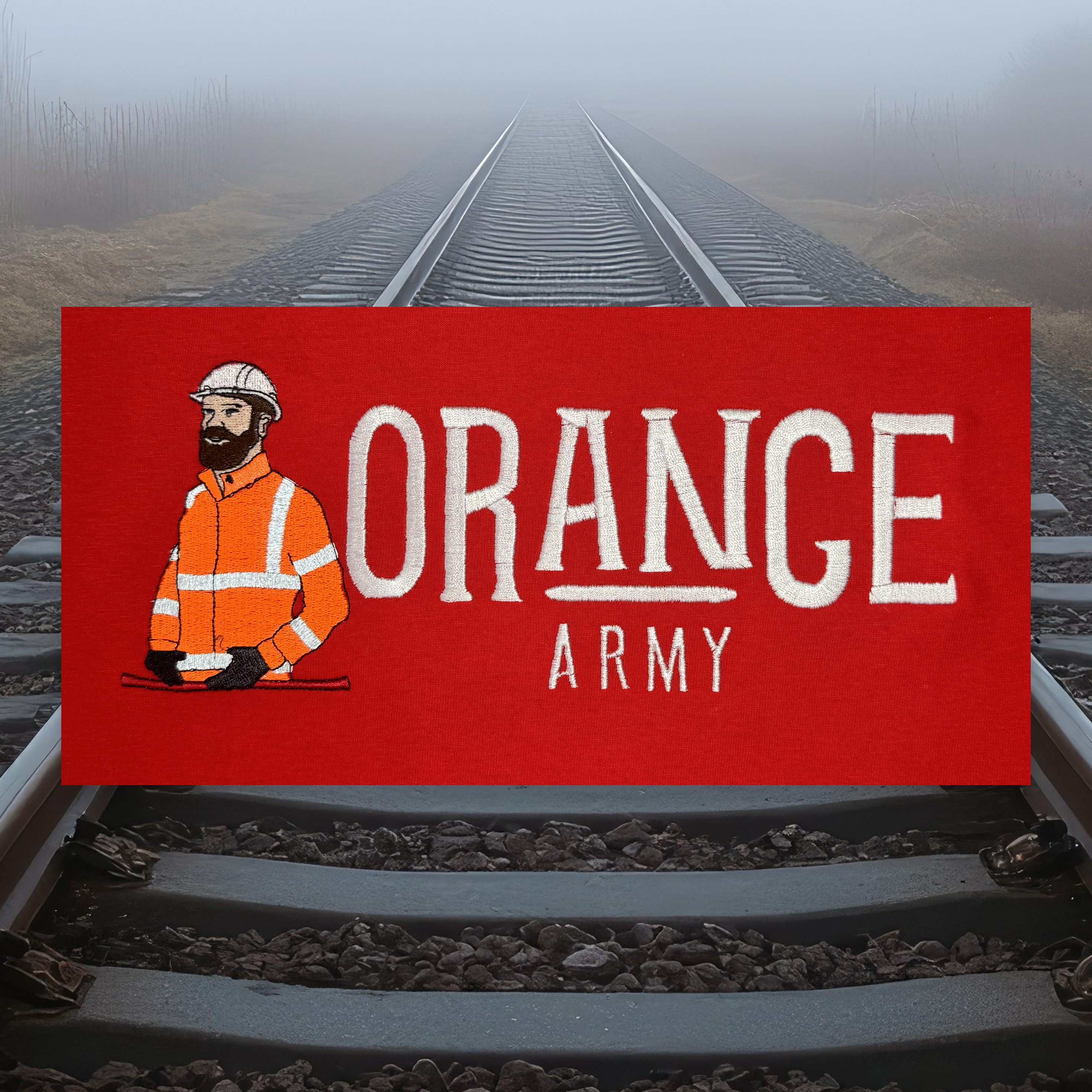 ORANGE ARMY T-SHIRT