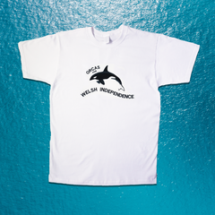 ORCAS FOR WELSH INDEPENDENCE T-SHIRT
