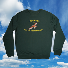 RED KITES FOR WELSH INDEPENDENCE ORGANIC JUMPER