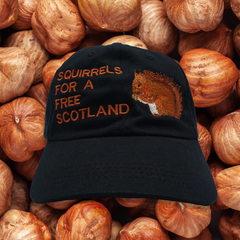 SQUIRRELS FOR A FREE SCOTLAND CAP