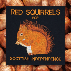RED SQUIRRELS FOR SCOTTISH INDEPENDENCE T-SHIRT
