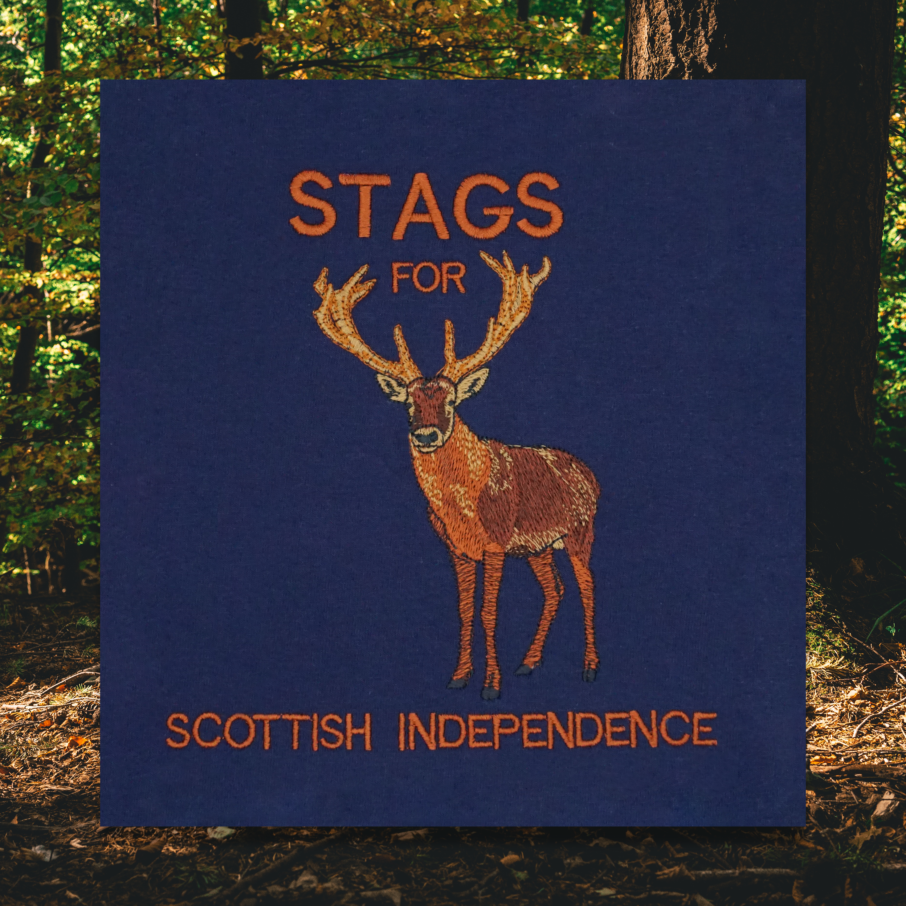 STAGS FOR SCOTTISH INDEPENDENCE T-SHIRT