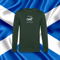 UNICORNS FOR WELSH INDEPENDENCE ORGANIC JUMPER