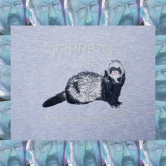 FERRETS FOR WELSH INDEPENDENCE T-SHIRT