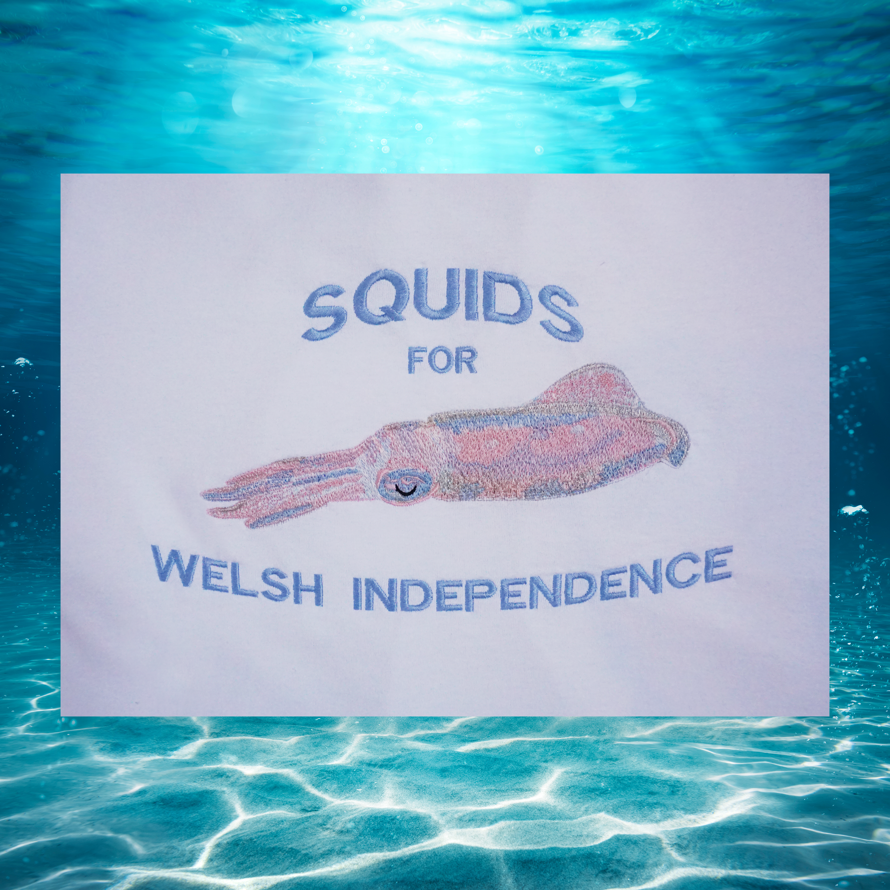 SQUIDS FOR WELSH INDEPENDENCE T-SHIRT